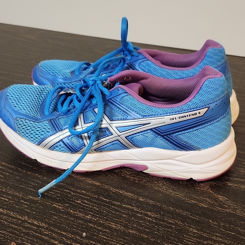 Asics Gel Contend 4 Size 8 Sneakers Blue